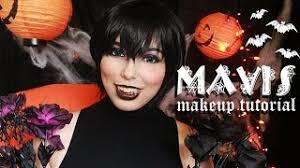 mavis dracula makeup fangs and