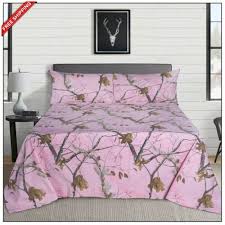 Realtree Ap Pink Bed Sheet Set 4pc