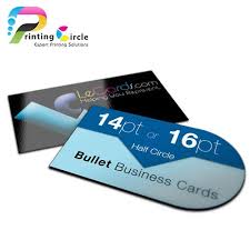 A creative, unique alternative to the standard business card? Get Custom Printed Half Circle Business Cards At Cheap Prices