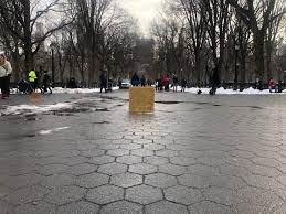 11 7 million gold cube in central park