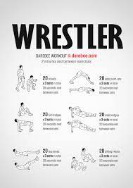 wrestler workout