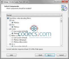 The windows 10 codec pack is a free easy to install bundle of codecs/filters/splitters used for playing back movie and music files. K Lite Codec Pack 64 Bit 9 9 9 Free Download