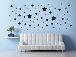 65 Stars Vinyl Wall Art Stickers For