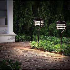 New Age Pagoda Outdoor Solar Path Light