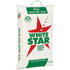 This is a paptert maize meal tart with a twist. White Star Super Maize Meal Poly Bag 10kg Midstream Spar Online Shop