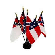 5 flag set flags of the confederacy