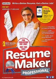 Resumemaker Professional Deluxe 17 Download Review Resume Builder