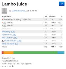 live lambo juice by mark burton diy