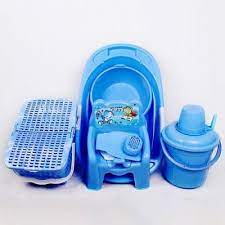 Baby bath towels, toys and bathroom accessories. 7 In 1 Baby Bath Set Blue Price From Konga In Nigeria Yaoota
