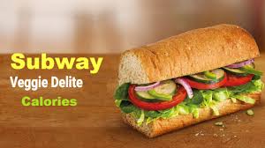 Subway Veggie Delight Calories Nutrition Facts Veg