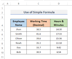 how to convert decimal time to hours