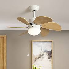 30 W Beige Led Ceiling Fan Lamp