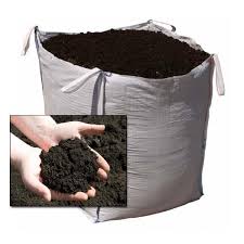 bags of topsoil with added nutrients