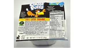 gm coco puffs 1 gb snack juice