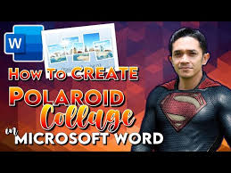 how to make collage in word doent