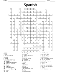spanish crossword wordmint