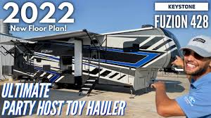 toy hauler 2022 keystone fuzion 428