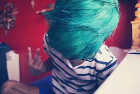 Share the best gifs now >>>. Beautiful Blue Hair Boy And Cute Image 359162 On Favim Com