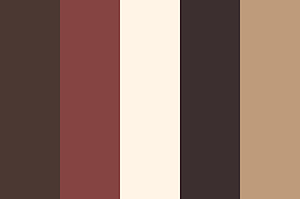 Cappuccino Color Palette Brown Color
