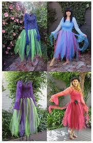This fairy costume has a unique combination of colors like deep green, light green, and blush pink. Pin On Kewl Klothes