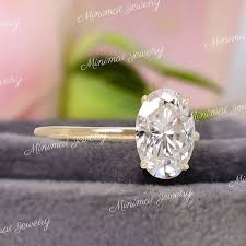 Oval Engagement Ring 2 5ct Oval