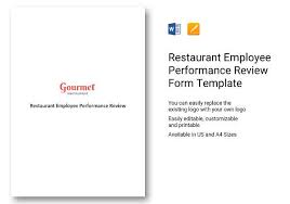 Free 7 Employee Review Templates In Pdf Word Pages