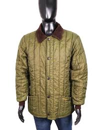 Details About Barbour Mens Jacket Quilted Vintage Neck Size S