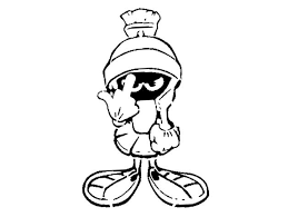 Marvin the martian coloring page. Marvin The Martian Photos Posted By Michelle Mercado