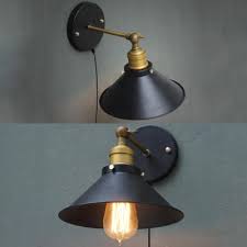 Antique Style Cone Wall Sconce 1 Light