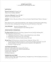 So, what the heck can you include in your resume if you have none? Free 8 Sample Curriculum Vitae Templates In Ms Word Pdf