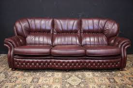 4 seater chesterfield sofa in original