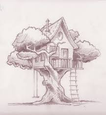 The interpretation of these drawings is used to create a picture of the person's cognitive, emotional, and social functioning. 15 Tree House Drawing Ideas Tree House Drawing Tree House House Drawing