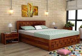 queen size bed designs wood bed
