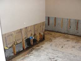 Basement Wall Repair For Wet Drywall In