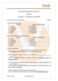 cbse cl 7 science important