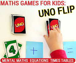 Number Facts Uno Flip For