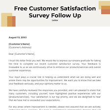 customer satisfaction survey follow up