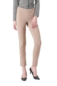 Solly Trousers Leggings Allen Solly Beige Trousers For Women At Allensolly Com