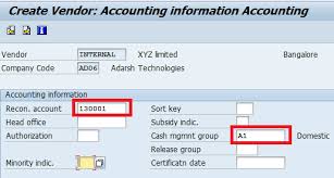 how to create vendor master data in sap