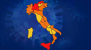 Poi si rientra in zona rossa dal 31 dicembre al 3. Mappa Dell Italia A Colori Da Domenica Prossima Lombardia Sicilia E Trentino Saranno In Zona Rossa