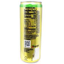 supermax fuze iced tea lemon can 12 oz