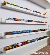 Easy Diy Toy Train Storage Display