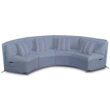 Tensile Strength Curved Sofa Covers