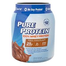 pure protein 100 whey protein shake