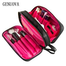 beauty brushes lipstick organizer bag