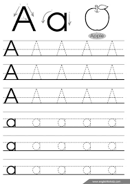 The pack includes a worksheet for each letter of the alphabet. English Worksheets And Other Printables For Grade 1