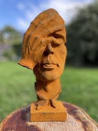 Sculpture Abstract Image Face