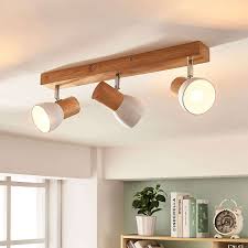 Shop contemporary & led spotlights. 3 Bulb Ceiling Light Thorin With Wood Ceiling Lights Kitchen Ceiling Lights Ceiling Spotlights