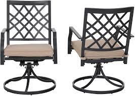phi villa patio dining chairs set