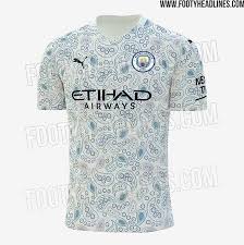 Manchester city shirts and tees are stocked at fanatics. Man City 2020 21 Third Kit Leaked But Fans Slam Design That Resembles Shirts Worn By James May Daily Mail Online